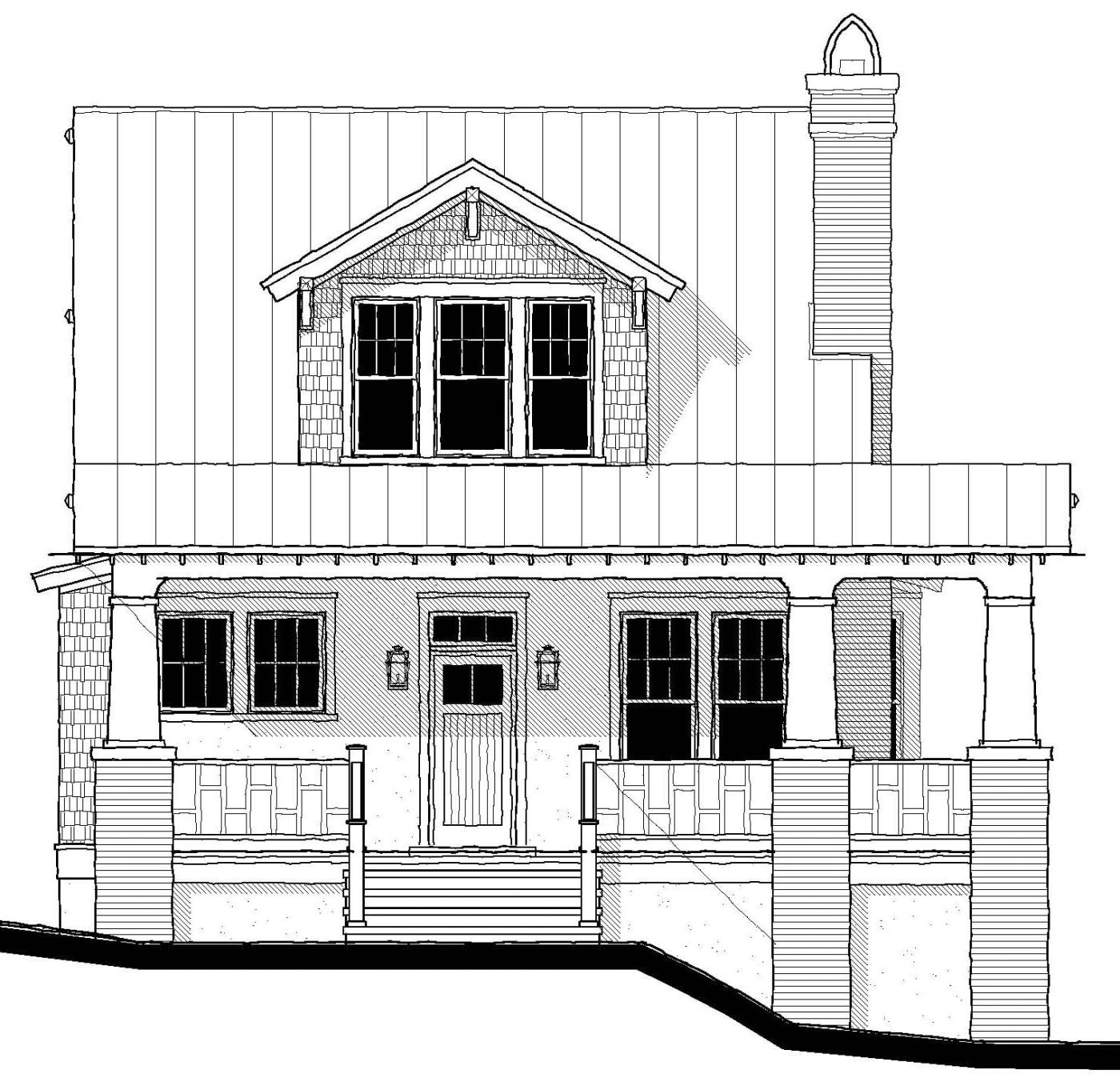 Sequoyah (19406A) — featured elevation