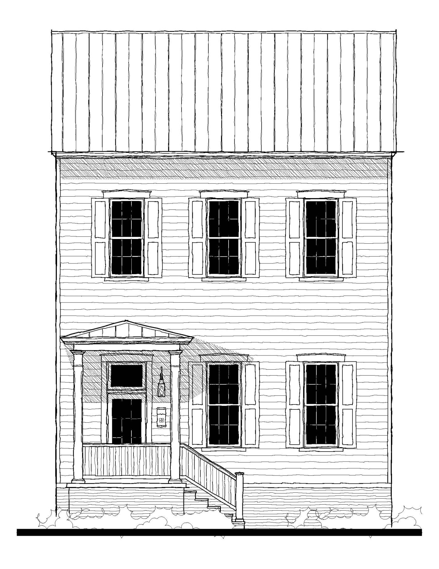 Serenbe Townhouse -152 — featured elevation