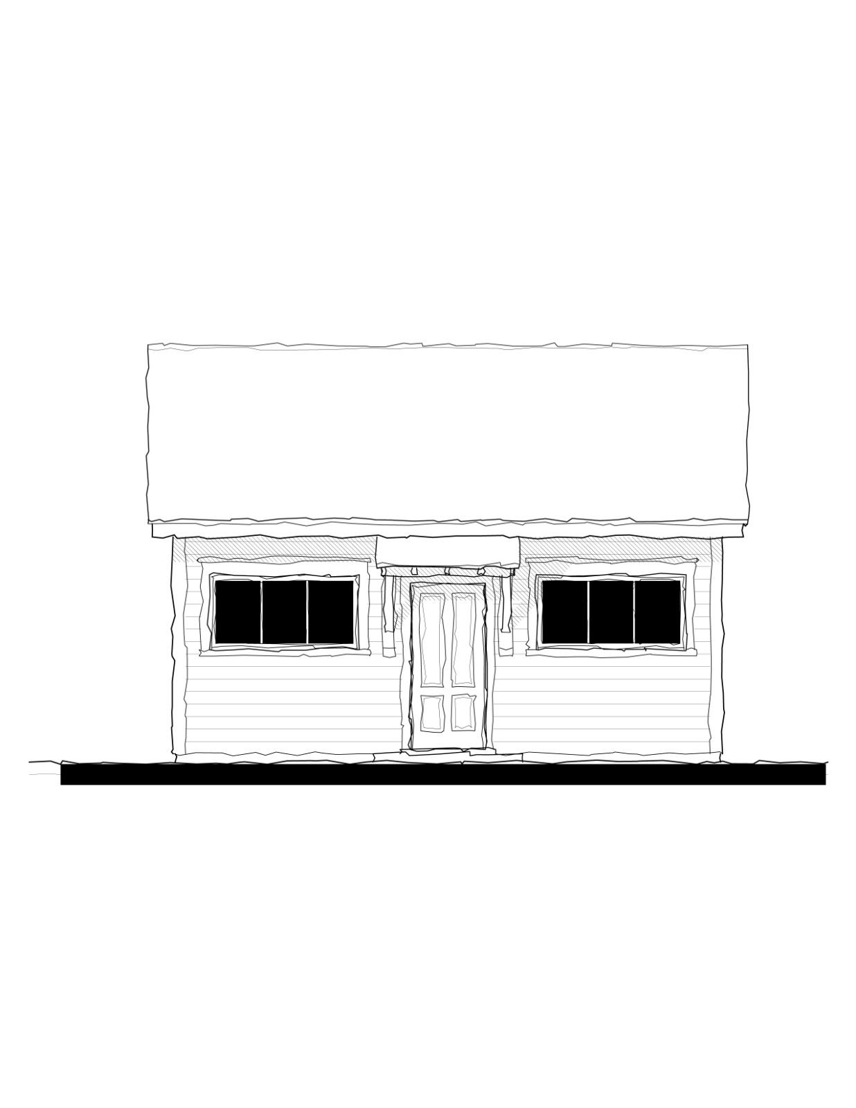 Shed (23202-I) — featured elevation