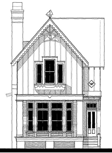 Sisters of the Sea-D (11134D) — featured elevation
