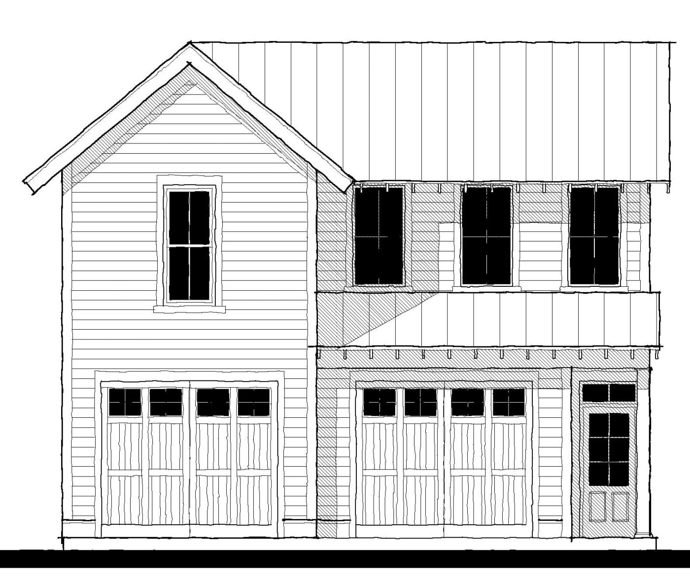 Somerset Carriage House — featured elevation