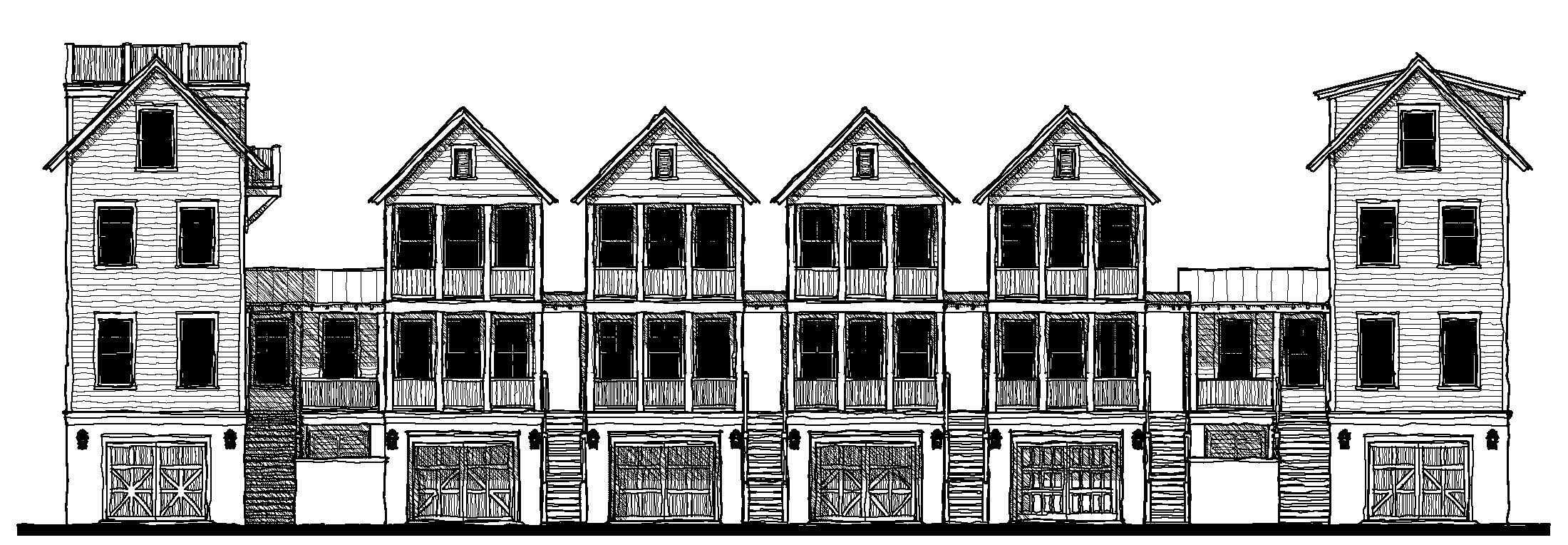 Stones Throw Townhouse — featured elevation