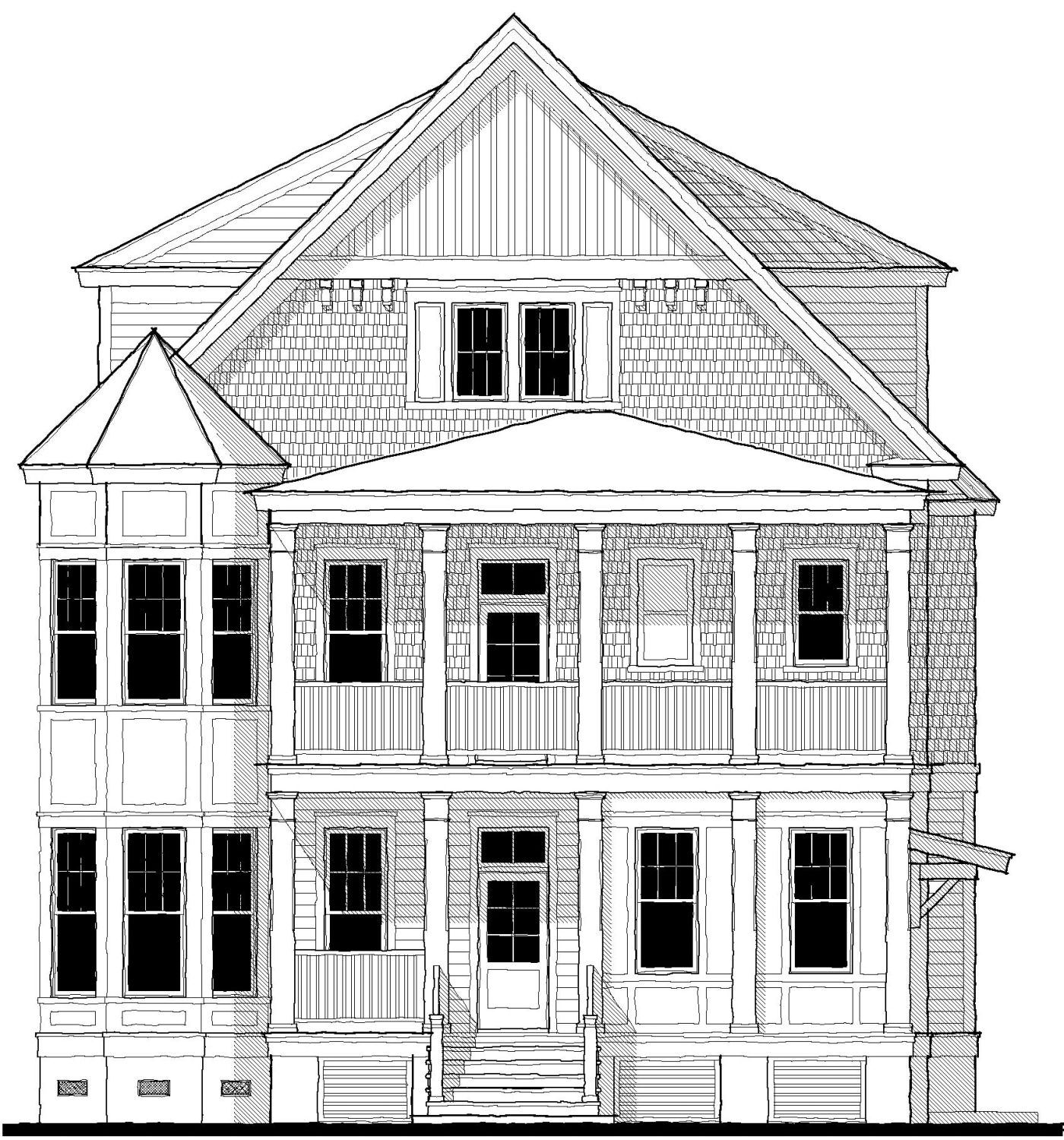 Tazewell Avenue I (20127A) — featured elevation