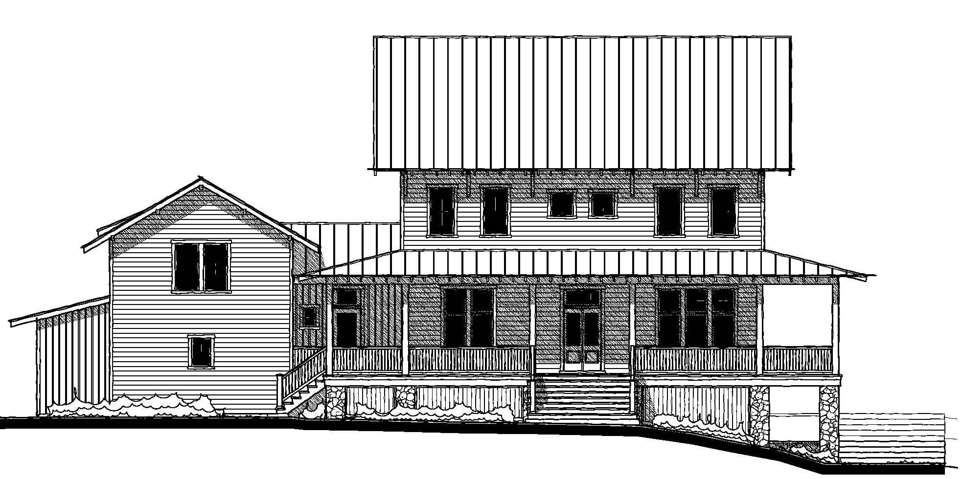 The Appomattox — featured elevation