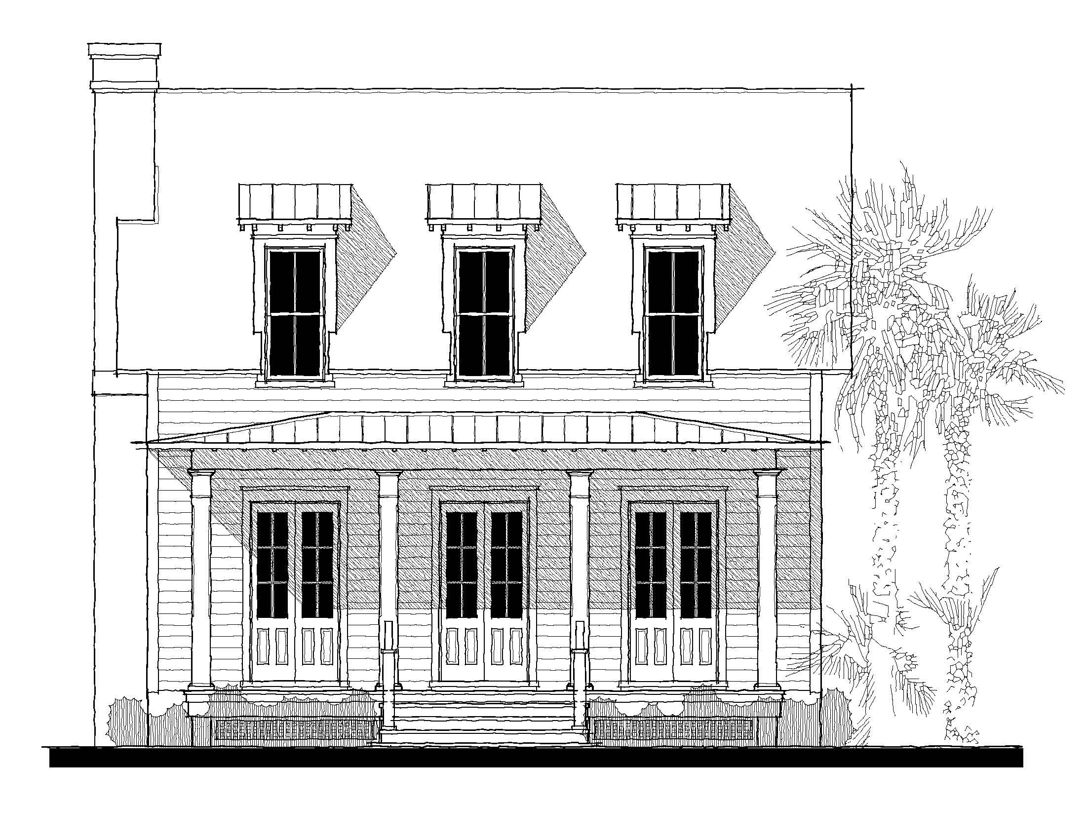 The Ashmore — featured elevation