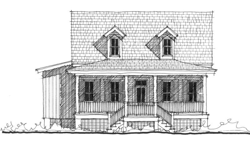 The Ballenger — featured elevation
