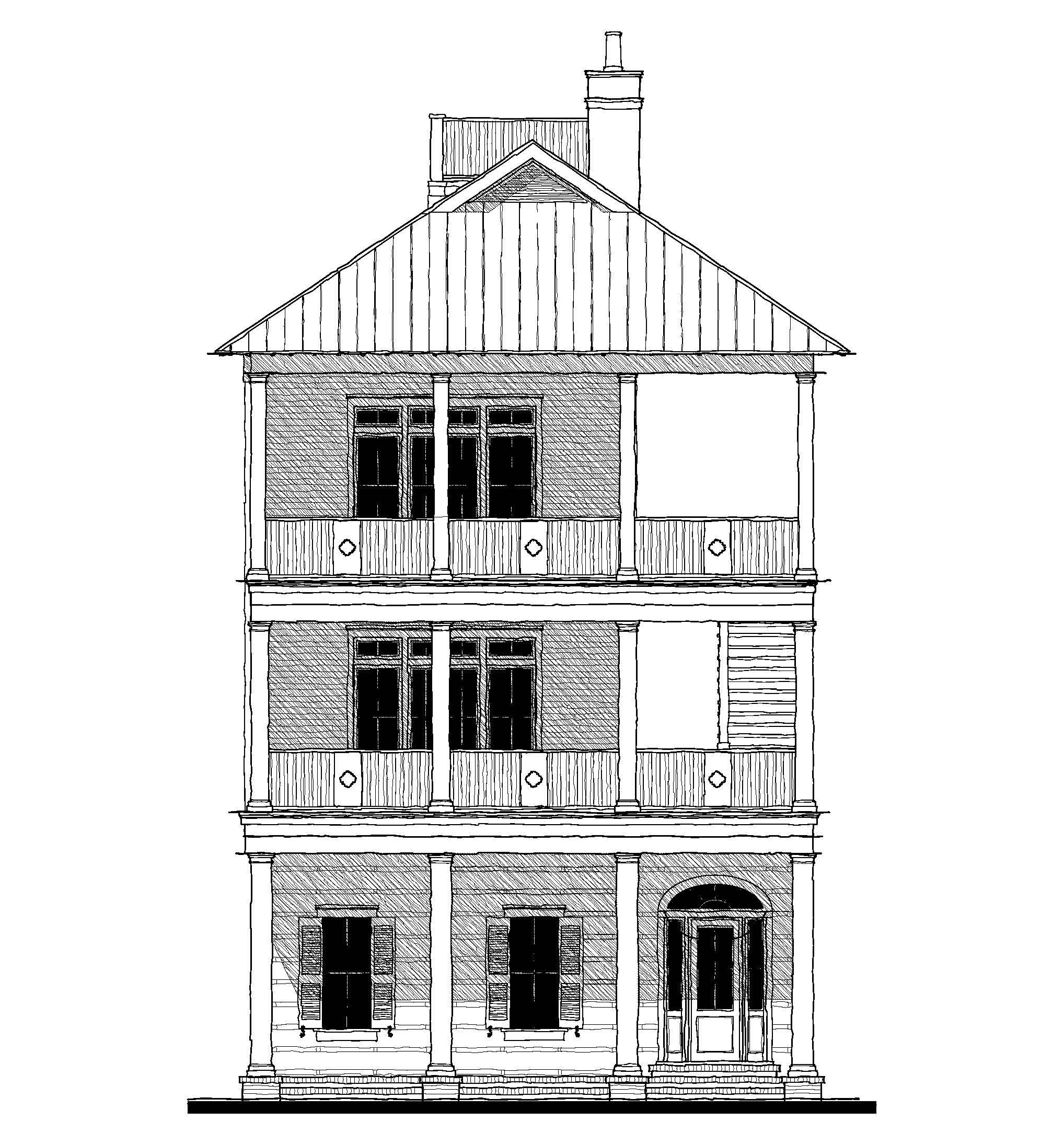 The Beachtown (13120) — featured elevation
