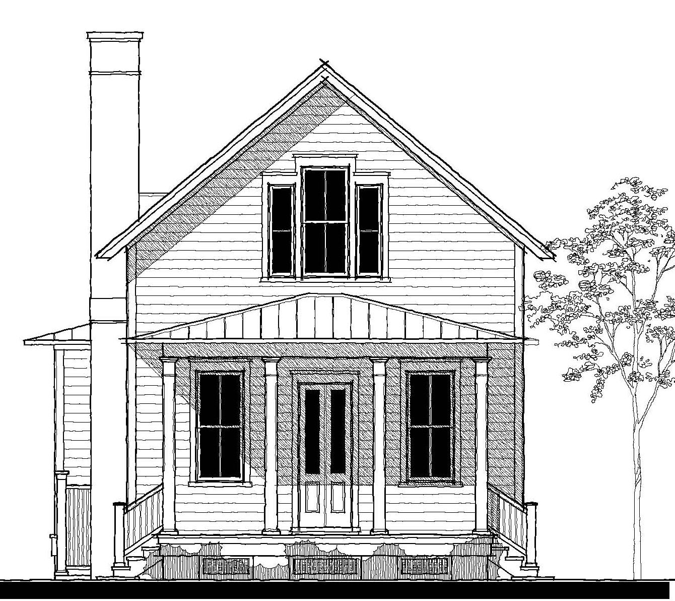 The Bristol (05350) — featured elevation