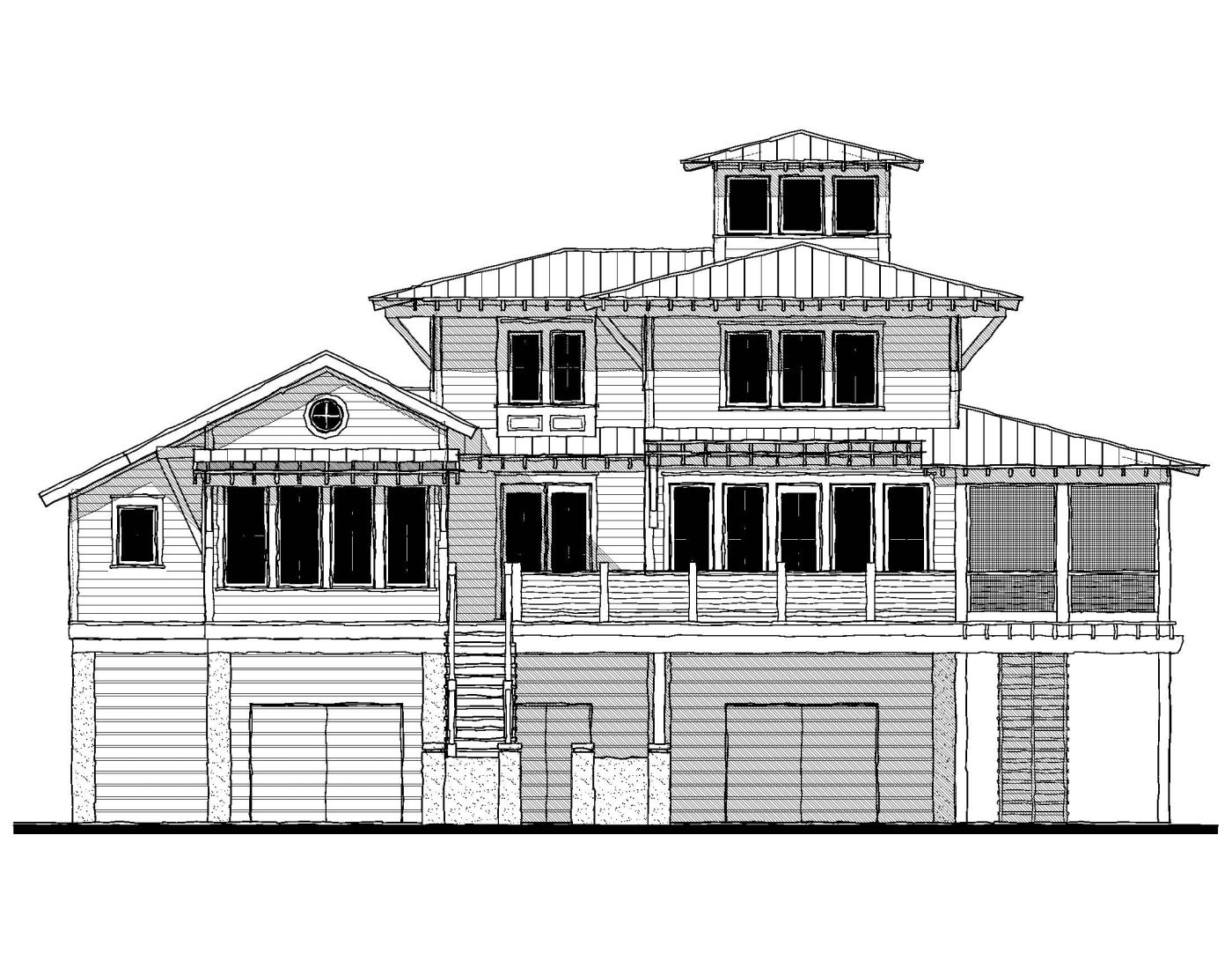 The Buck (17391) — featured elevation