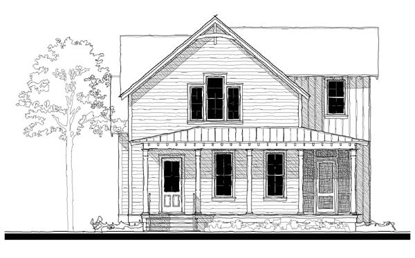 The Camden (073152) — featured elevation