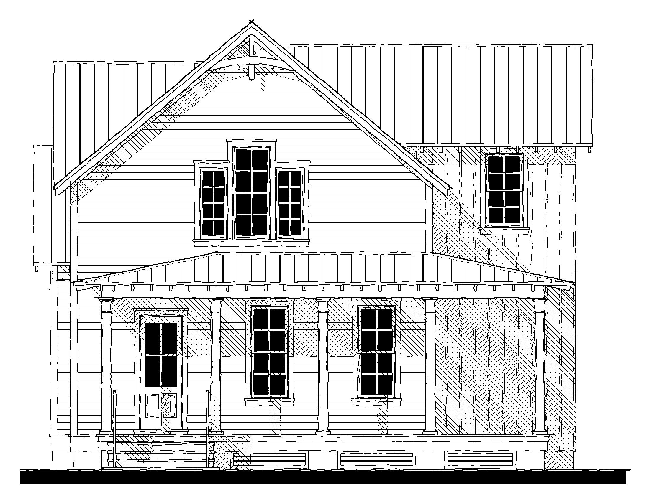 The Camden (09343) — featured elevation