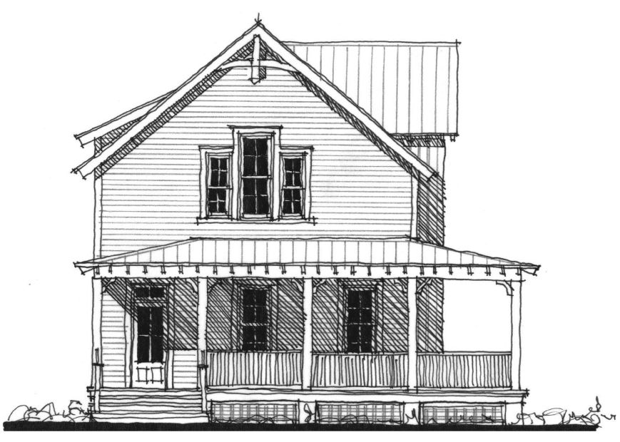 The Camden — featured elevation
