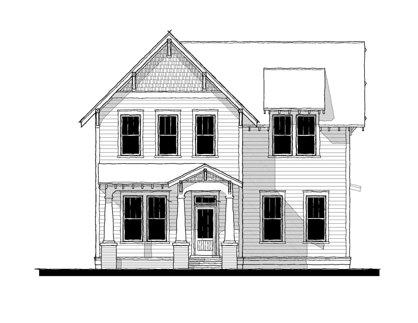 The Cassatt Cottage (16337) — featured elevation