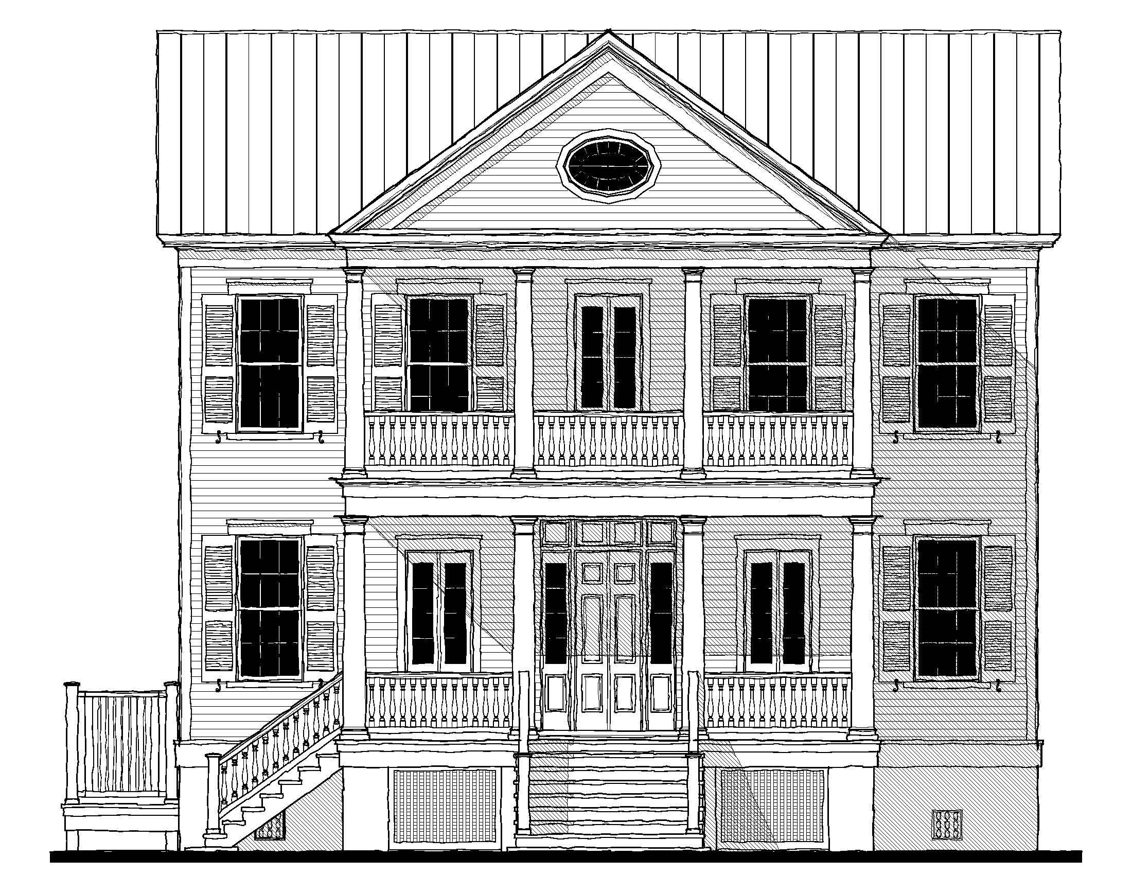 The Chesapeake — featured elevation