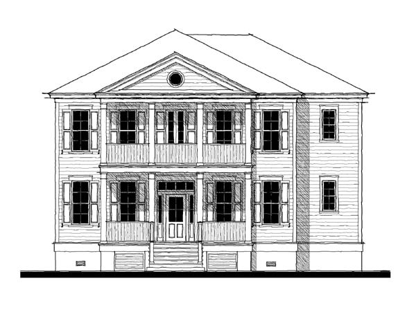 The Coventry (13323) — featured elevation