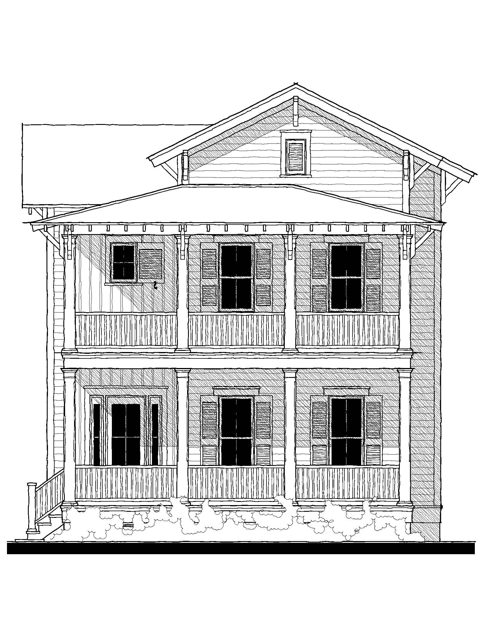 The Craven (10374) — featured elevation