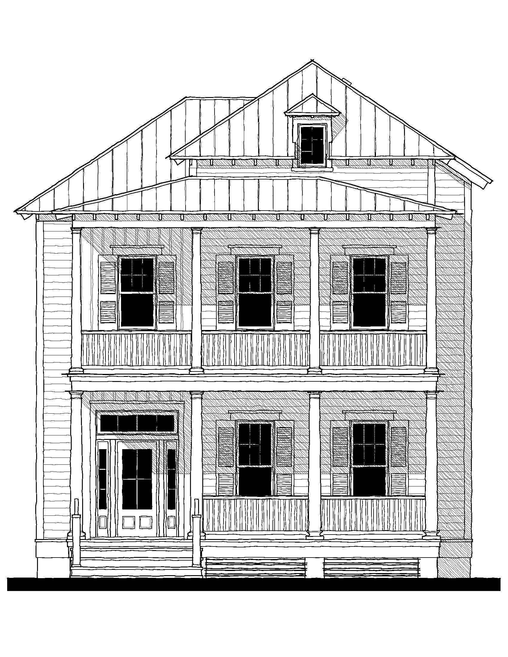 The Craven (12331) — featured elevation