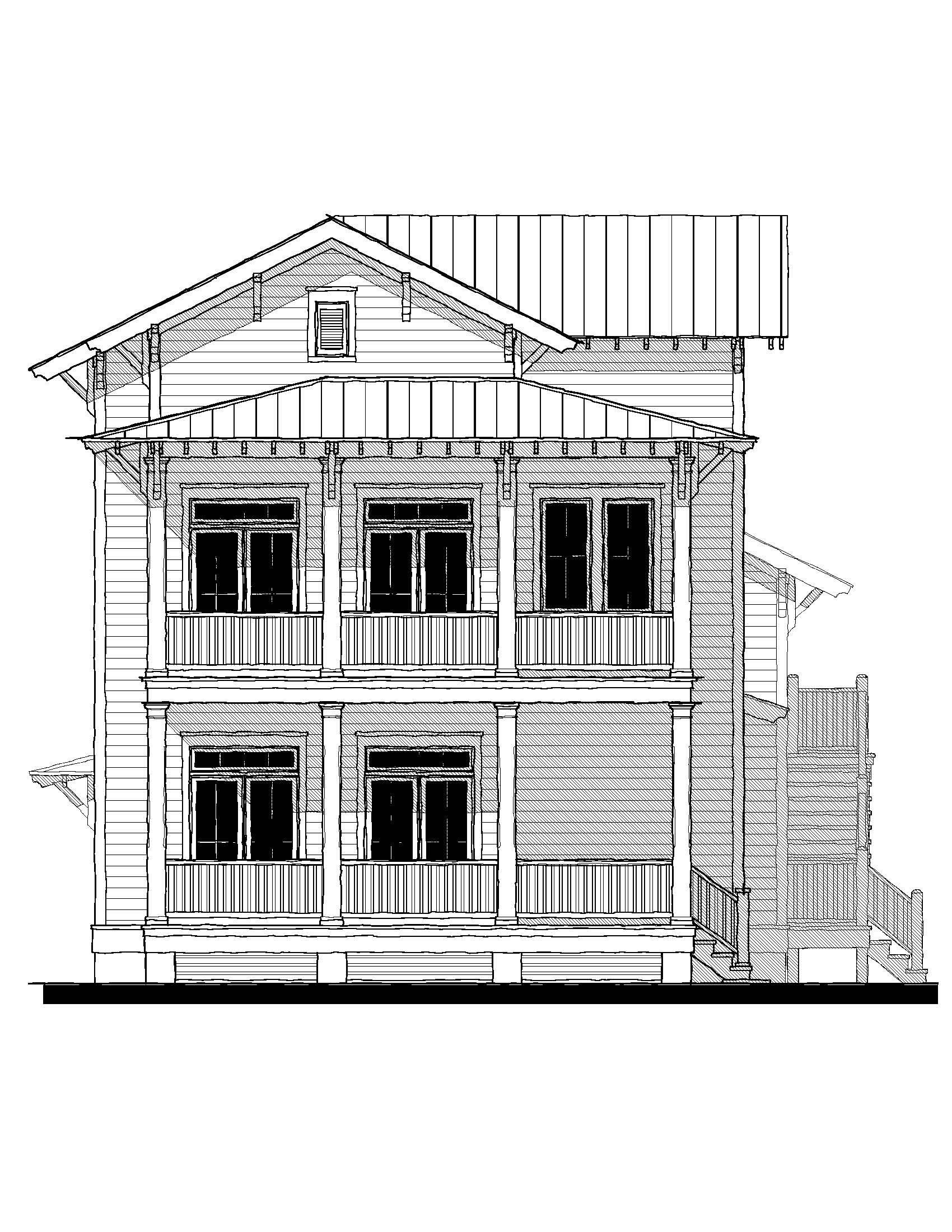 The Craven (17399) — featured elevation