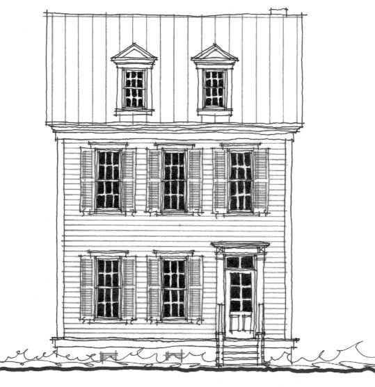 The Drayton — featured elevation