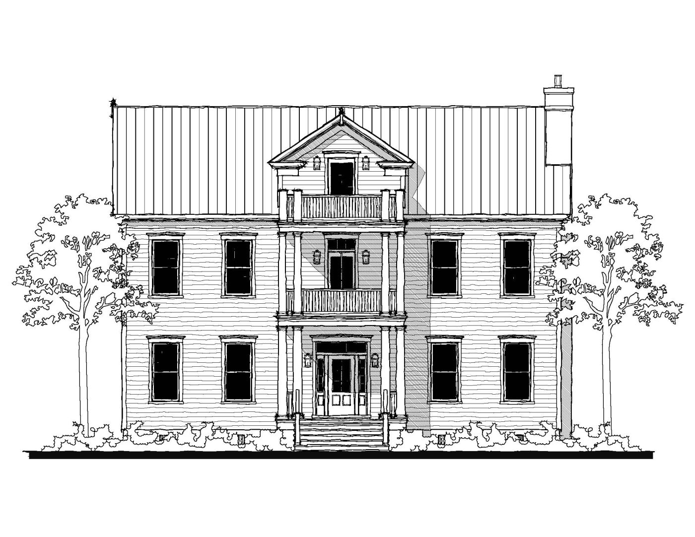 The East Decker (07114) — featured elevation