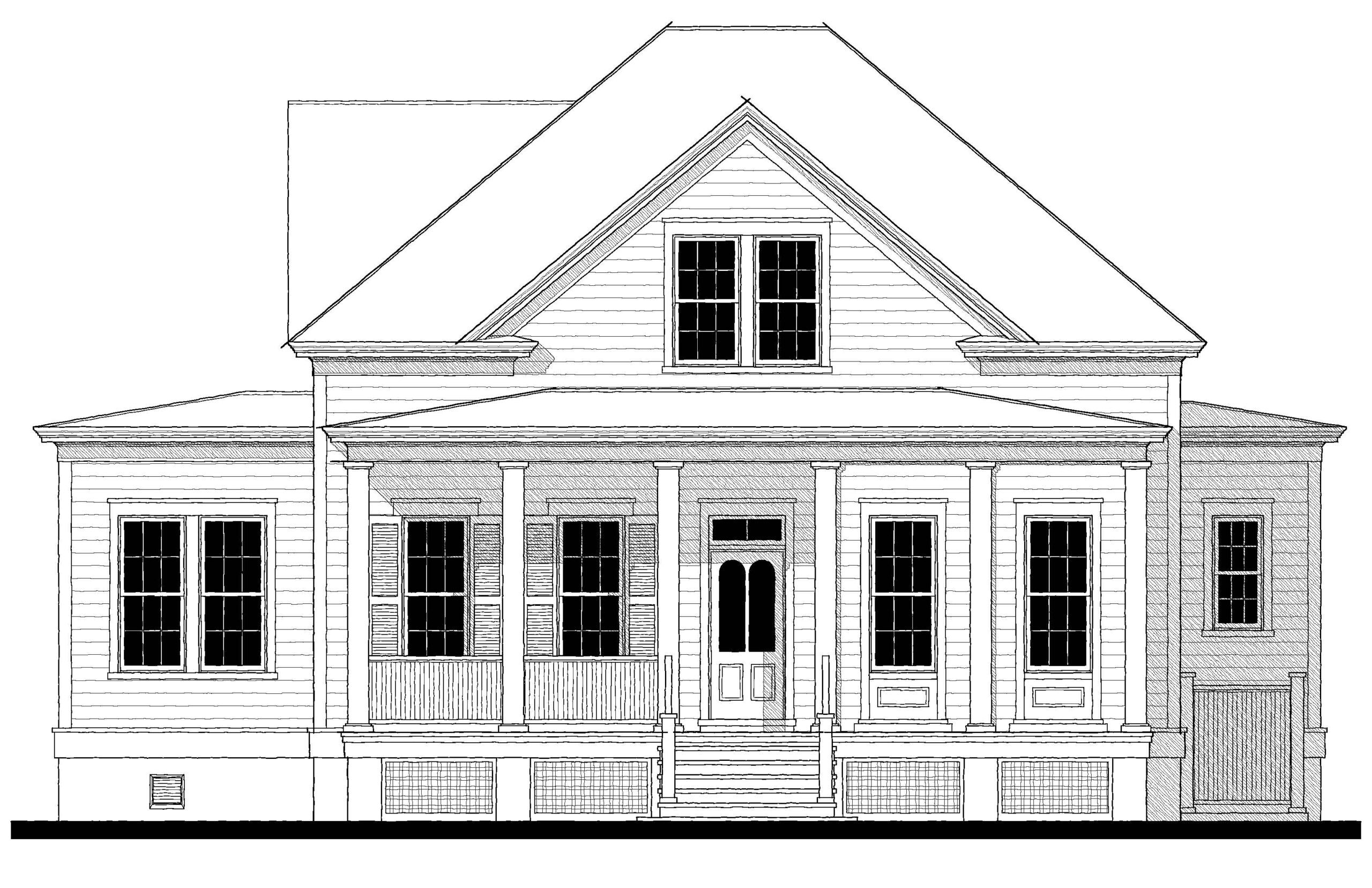 The Eden (053136) — featured elevation
