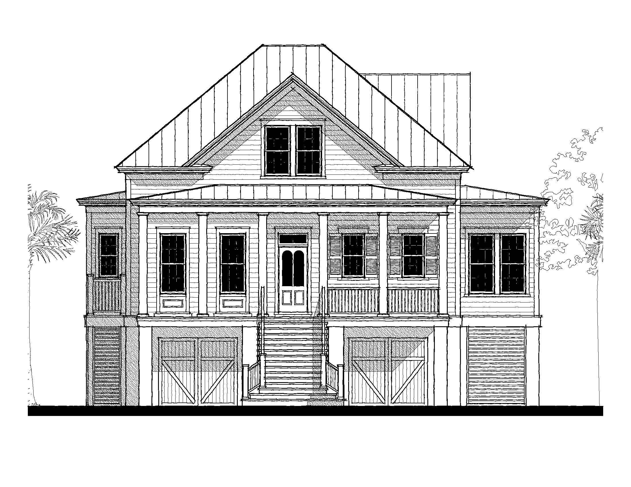 The Eden (05385) — featured elevation
