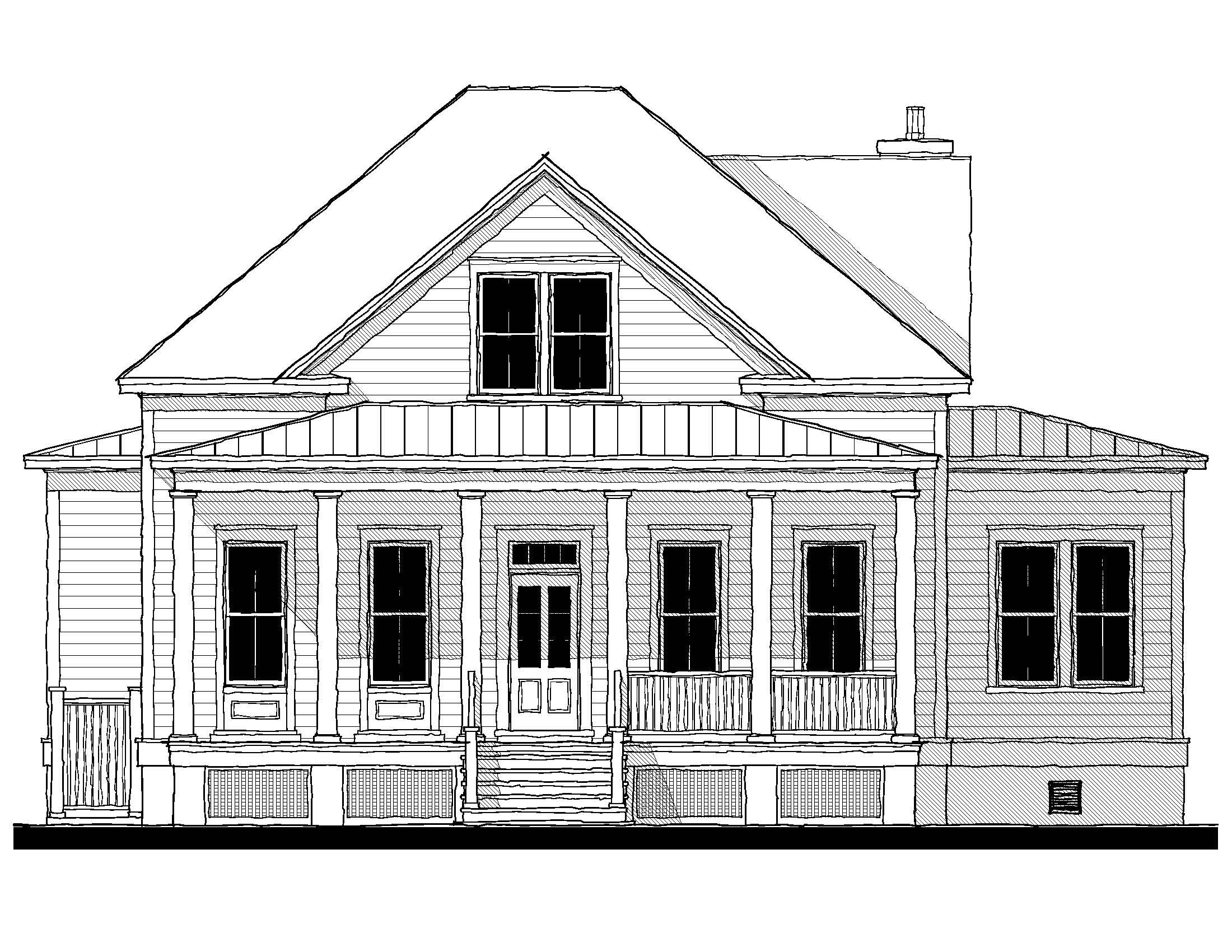 The Eden (09351) — featured elevation