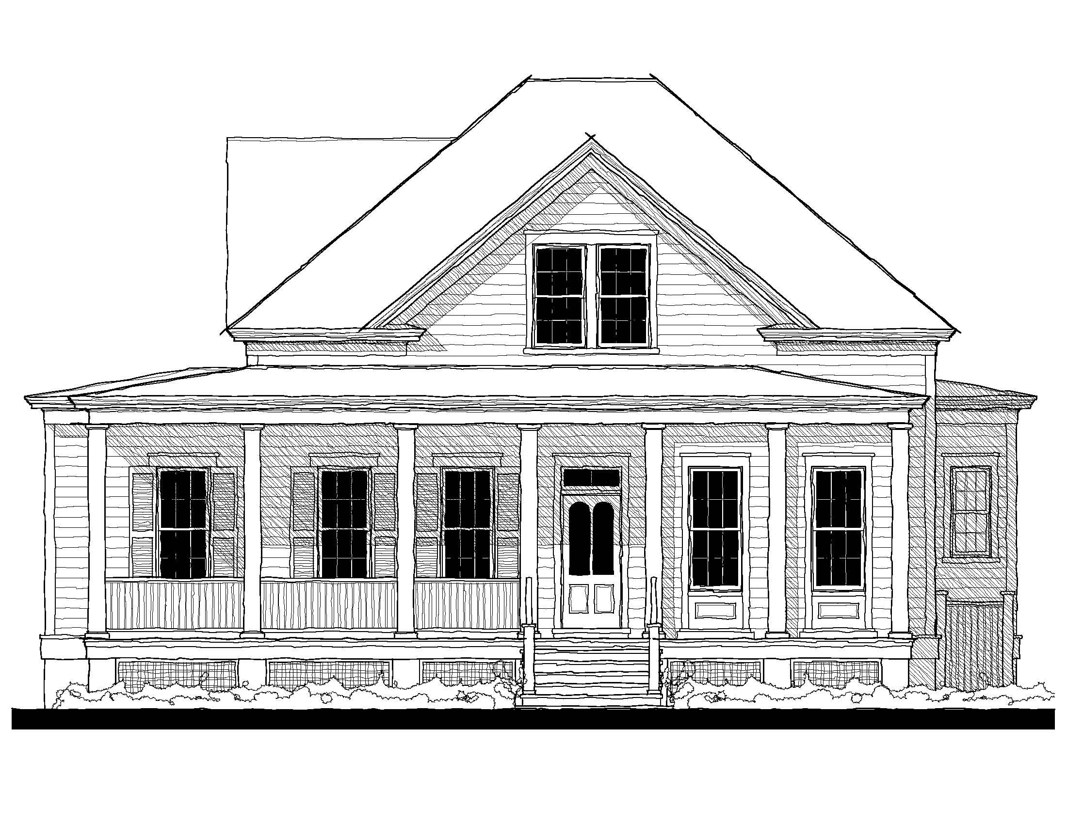 The Eden (10337) — featured elevation