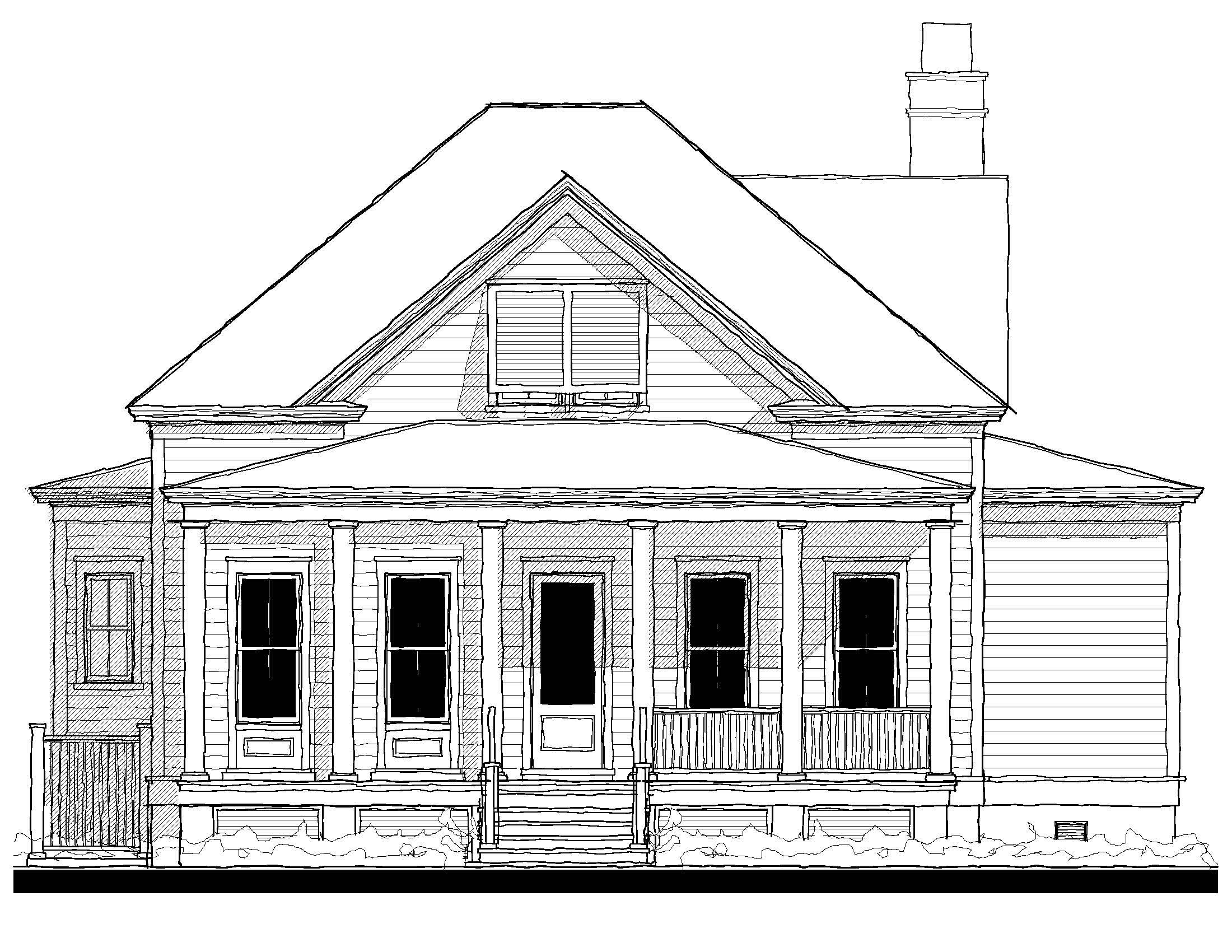 The Eden (14367) — featured elevation