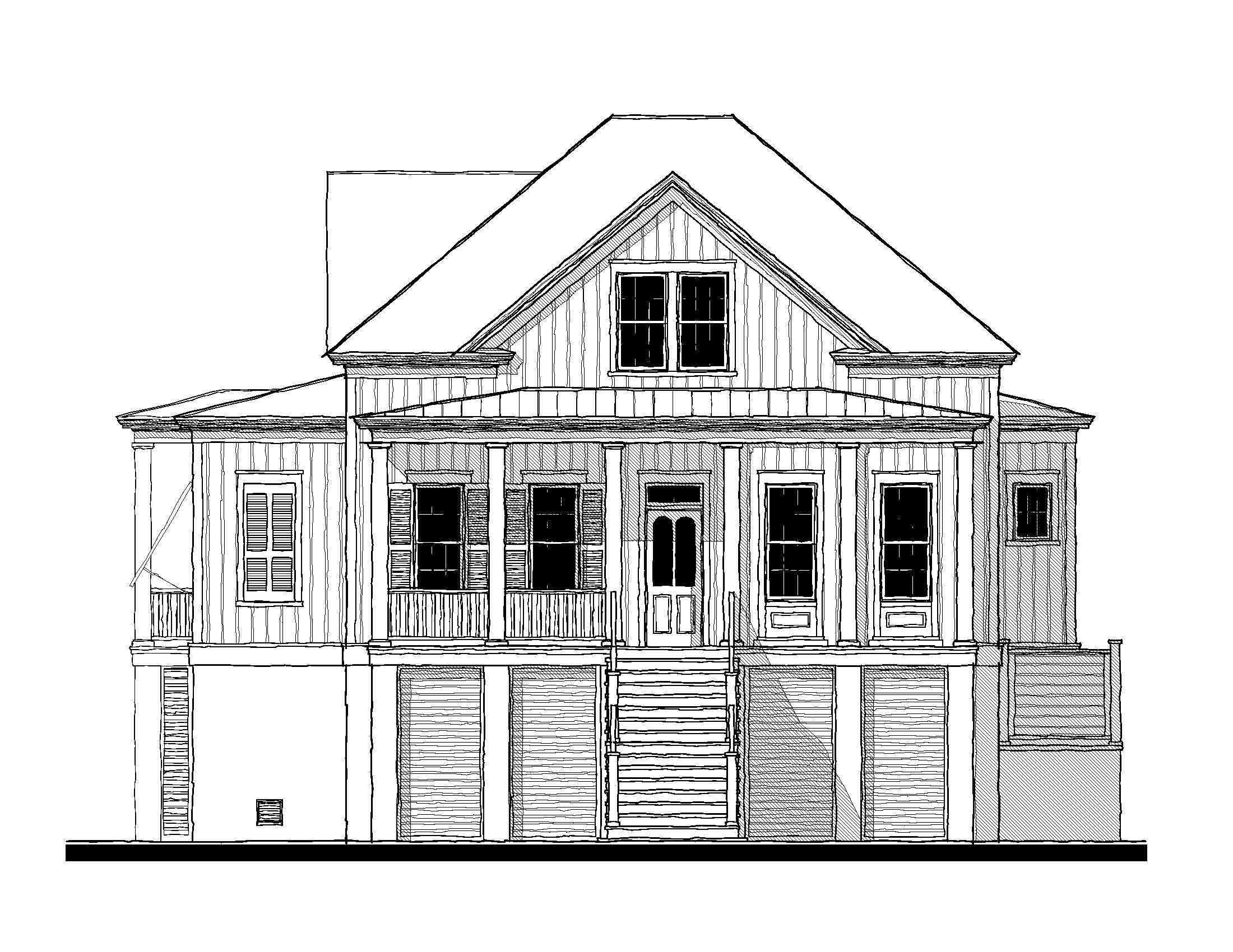 The Eden (15351) — featured elevation