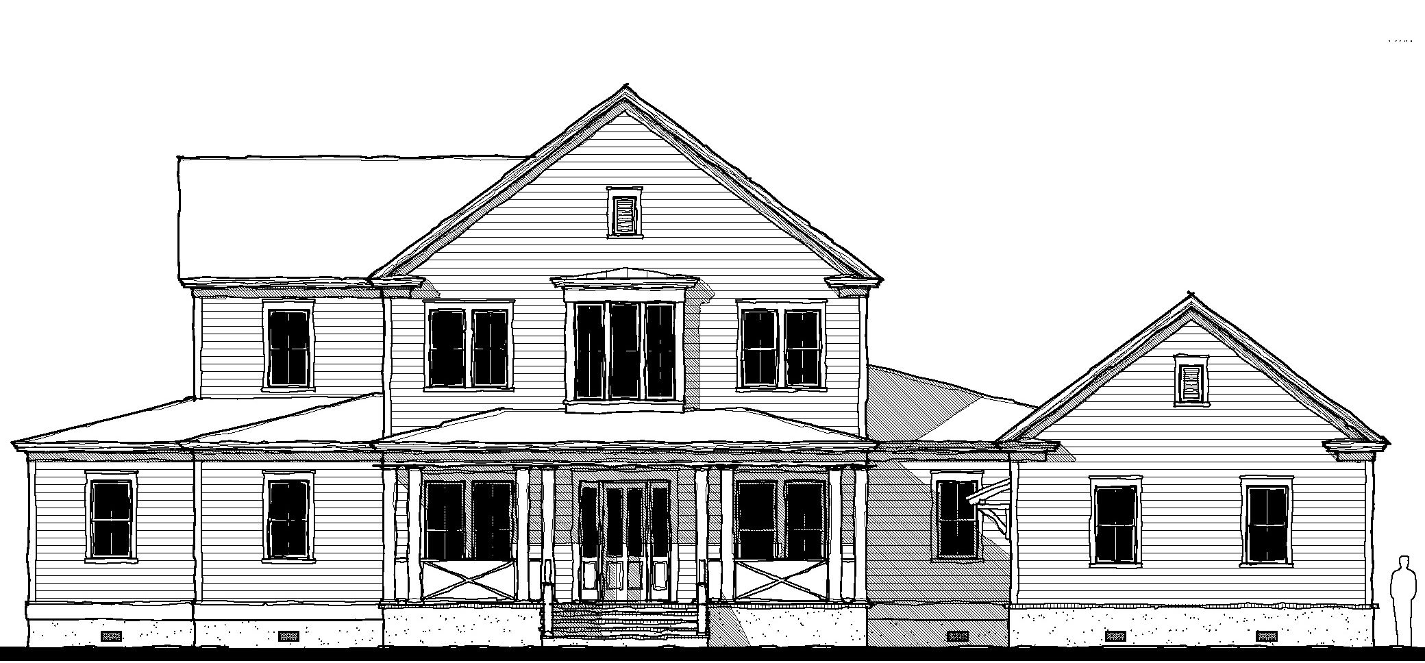 The Faris Farmhouse- 21105 — featured elevation