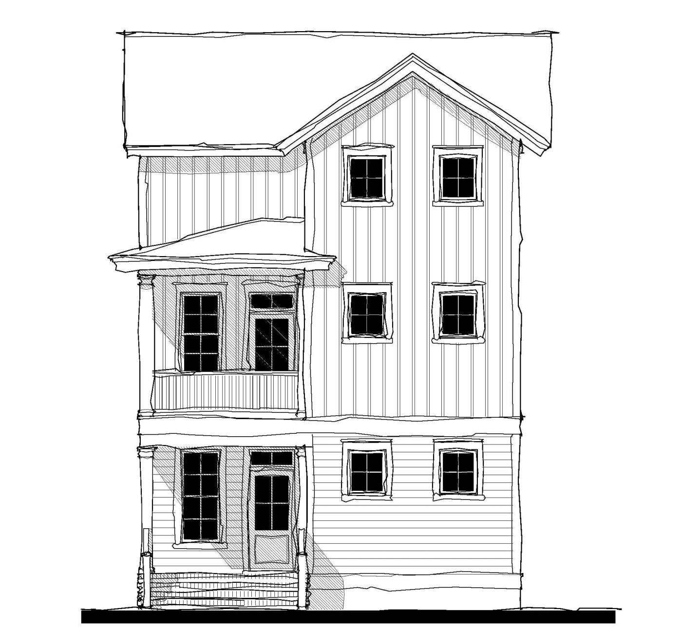 The Giles — featured elevation