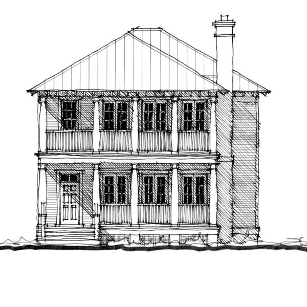 The Gulfside — featured elevation