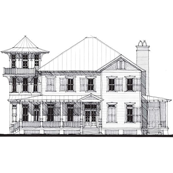 The Hand Key — featured elevation