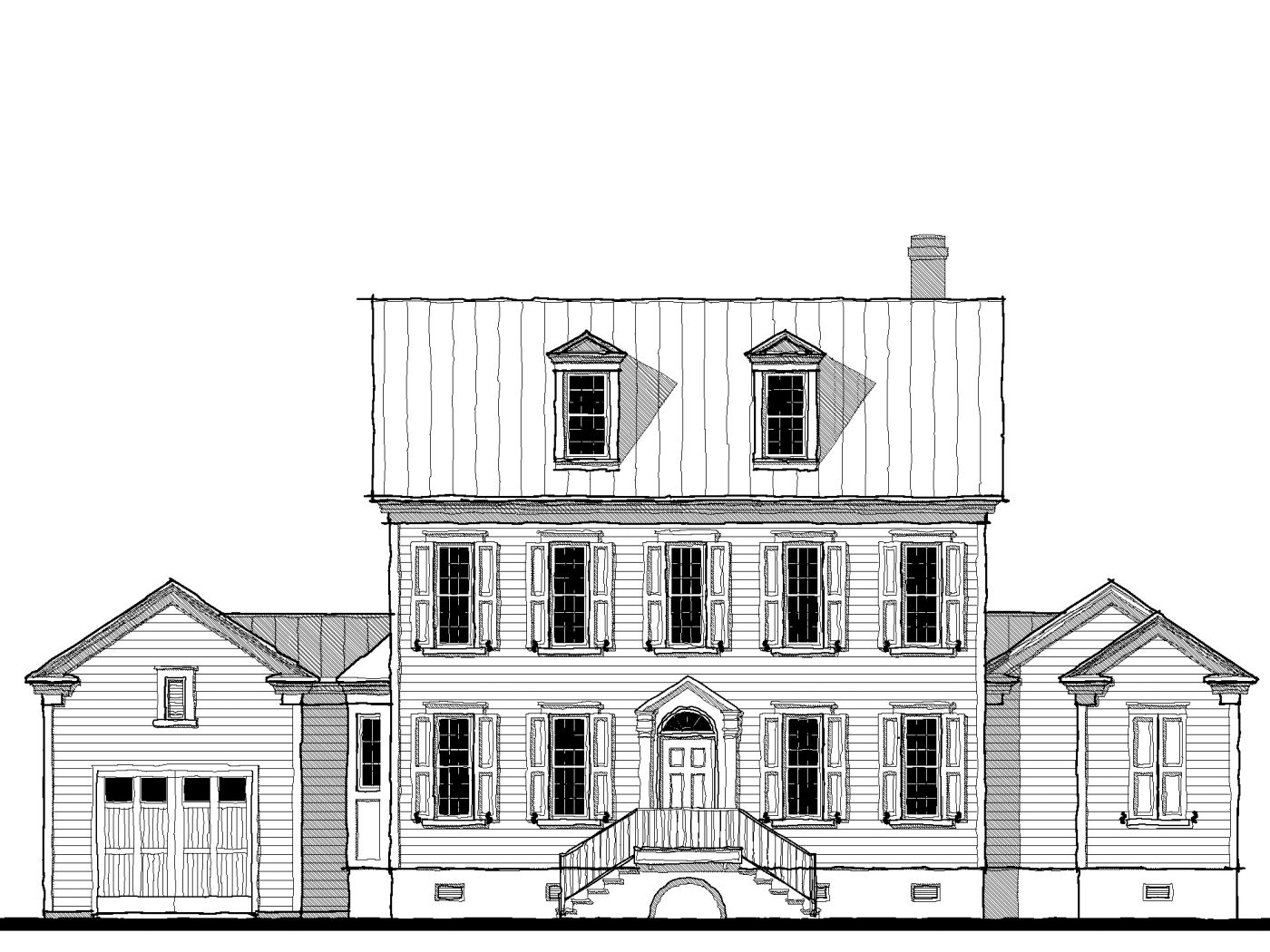 The Hartford (00386) — featured elevation