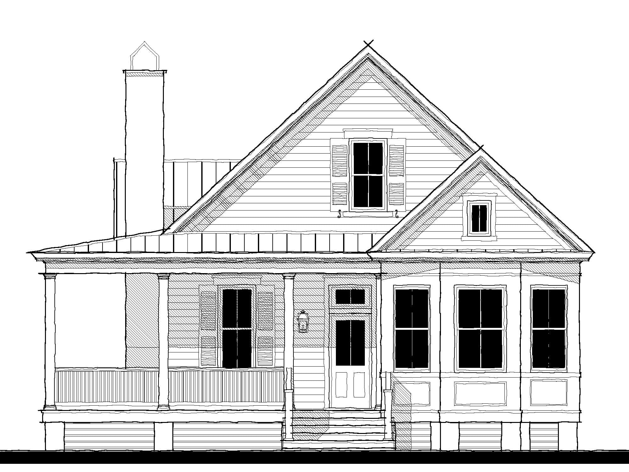 The Hayek (09337) — featured elevation