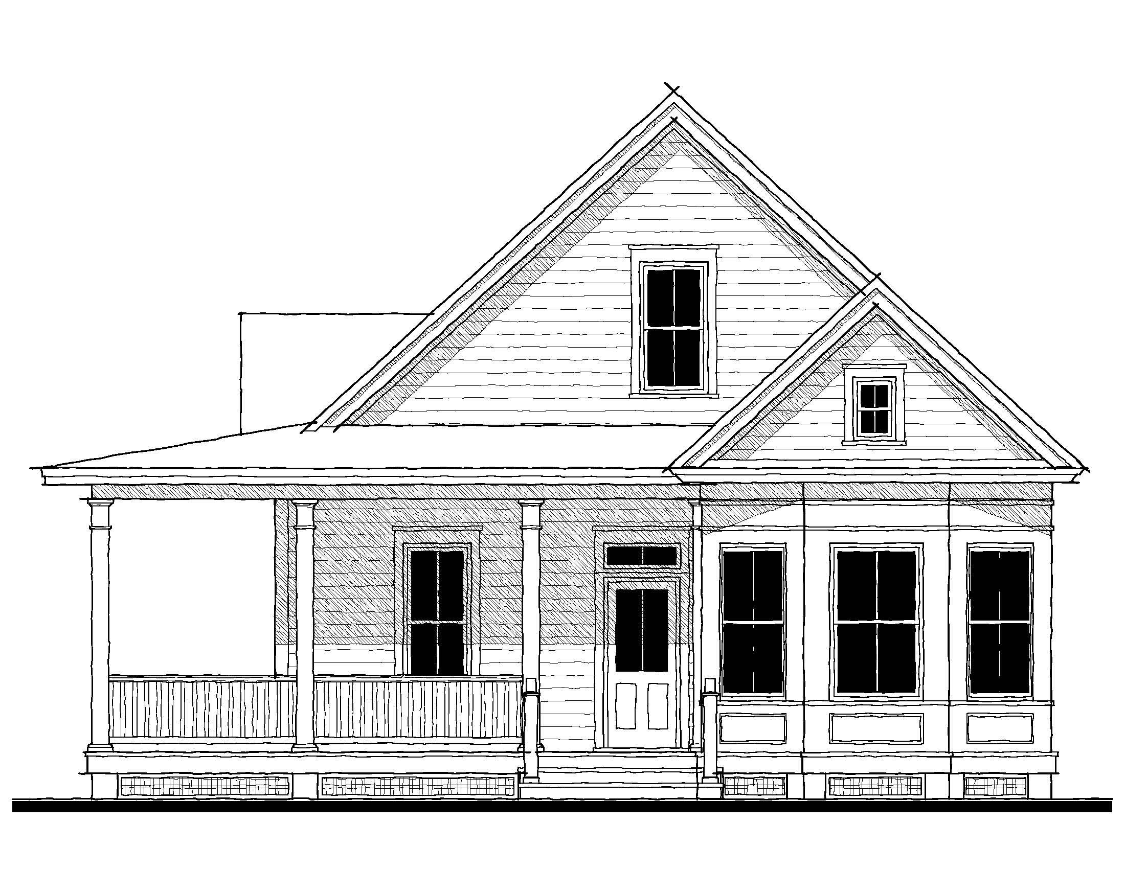 The Hayek (09412H) — featured elevation