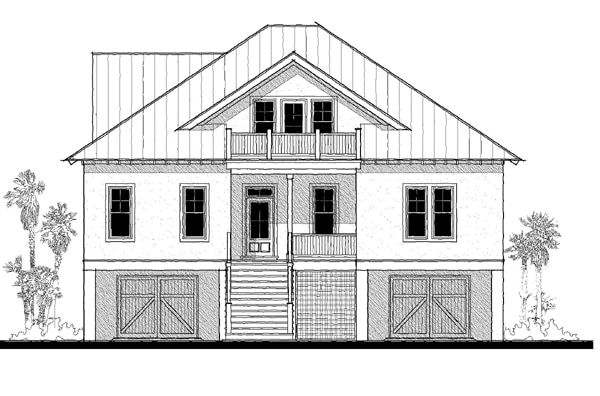 The Inlet Retreat (06311) — featured elevation