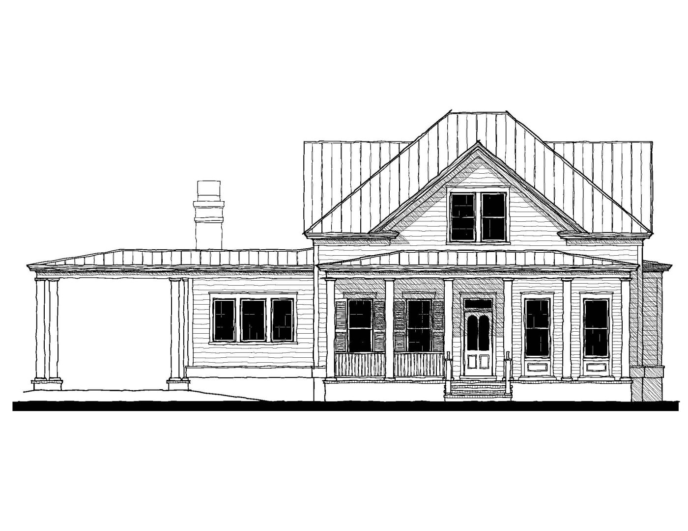 The Jekyll (11421-2771) — featured elevation