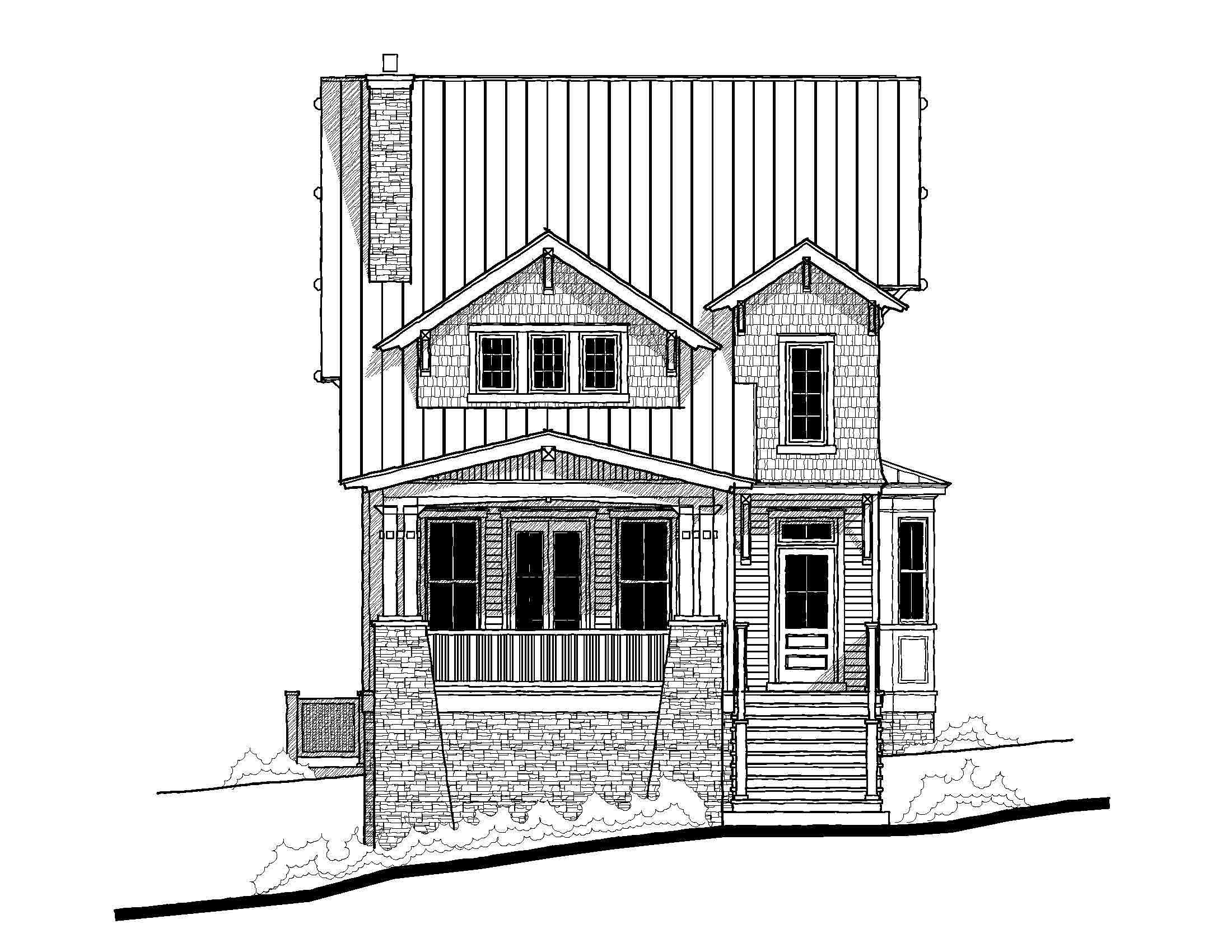 The Kenilworth — featured elevation
