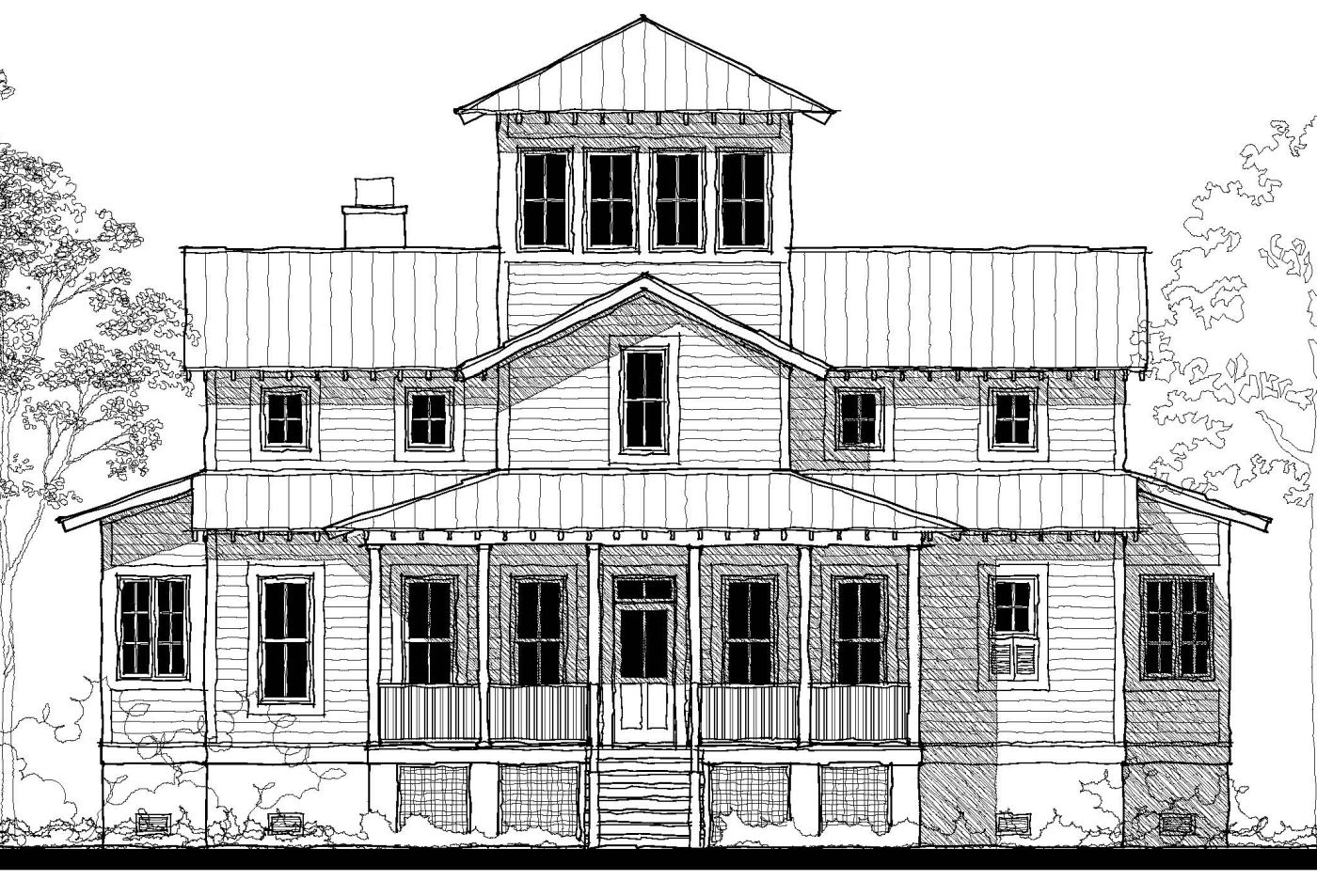 The Key Cottage (053171) — featured elevation