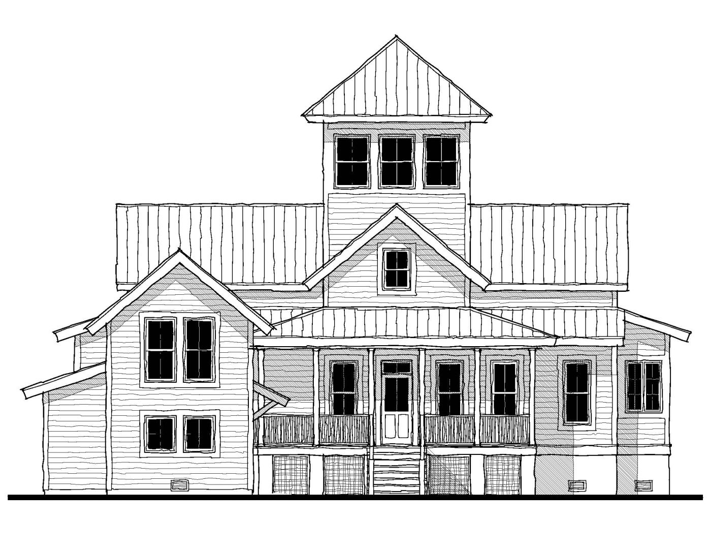The Key Cottage — featured elevation