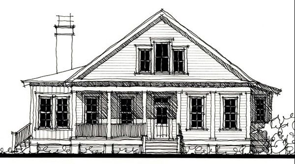 The Laurel Hill — featured elevation