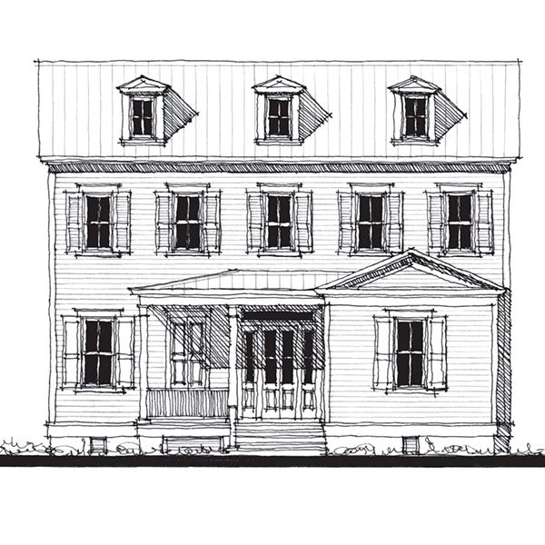 The Lucy Creek — featured elevation