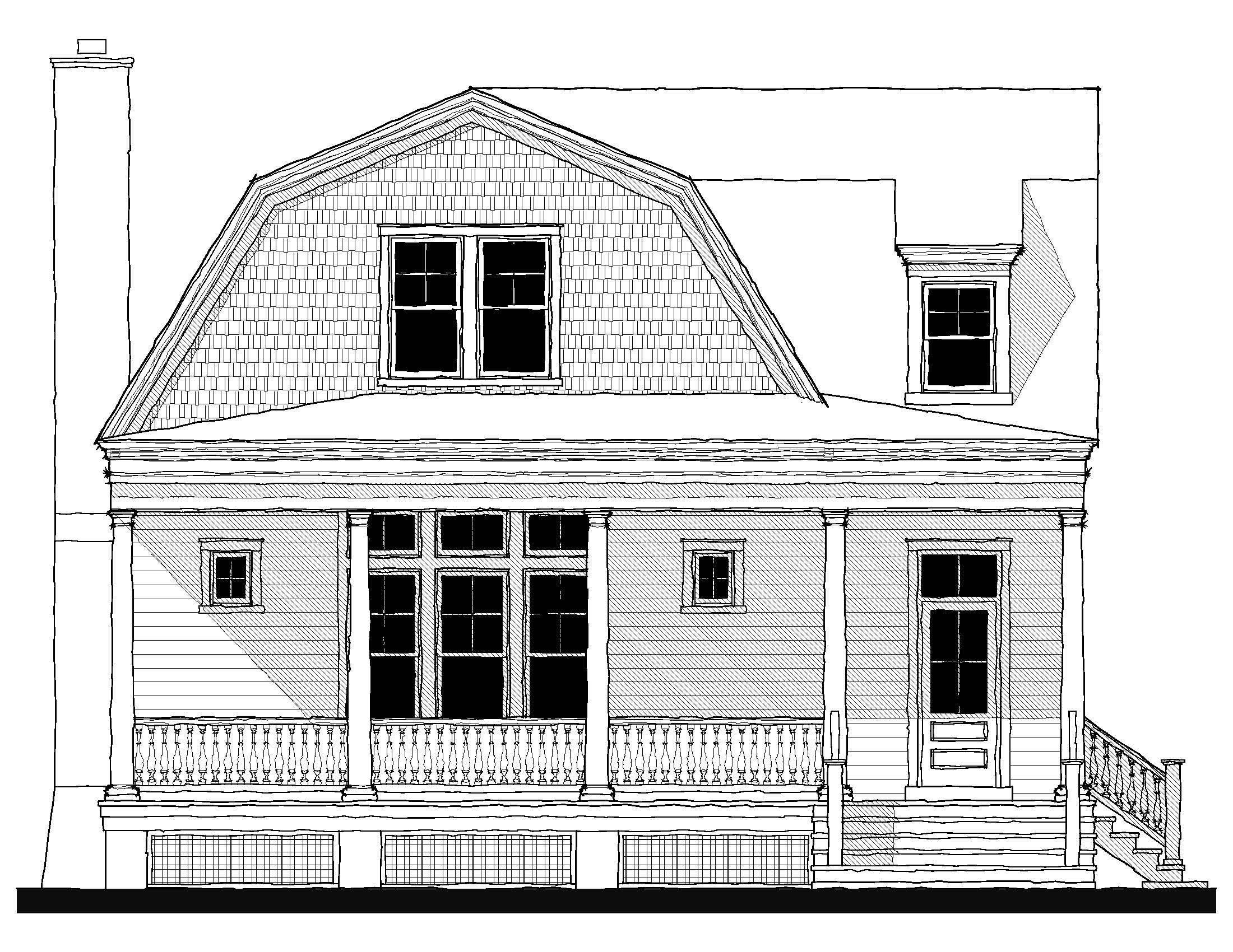 The Magnolia — featured elevation