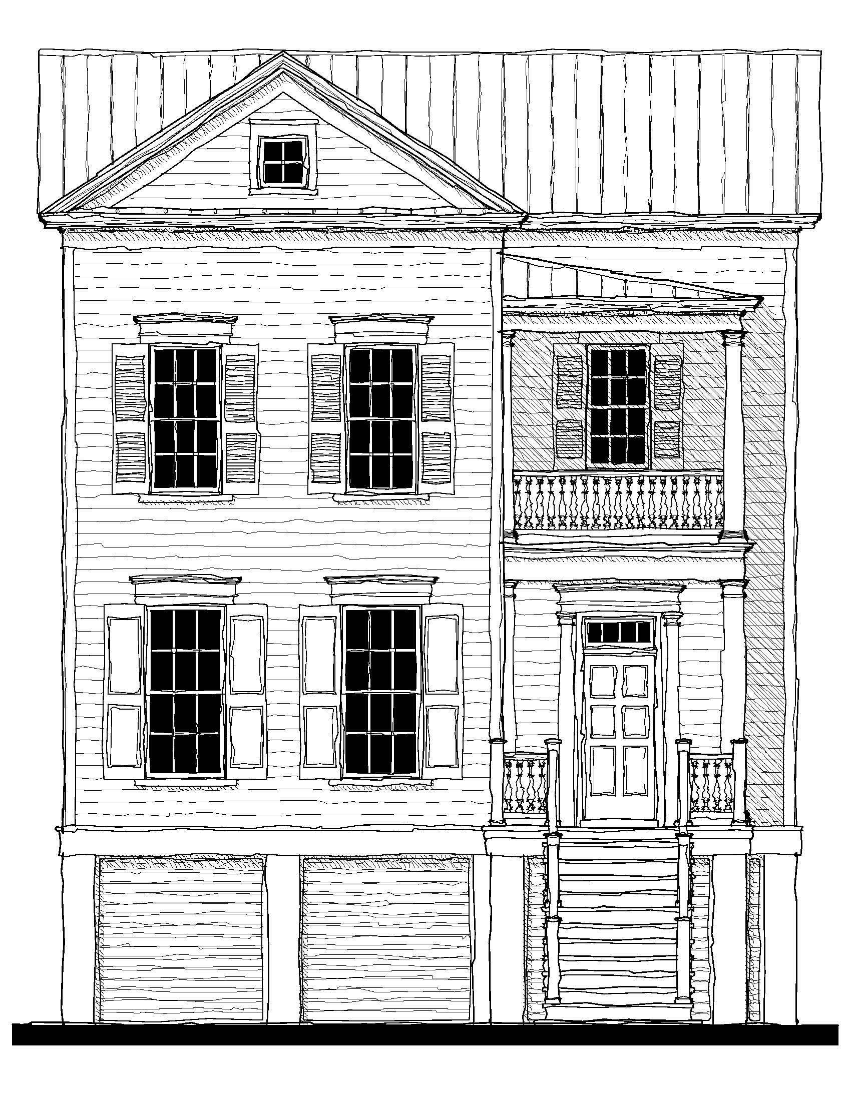 The Marshview (10701) — featured elevation