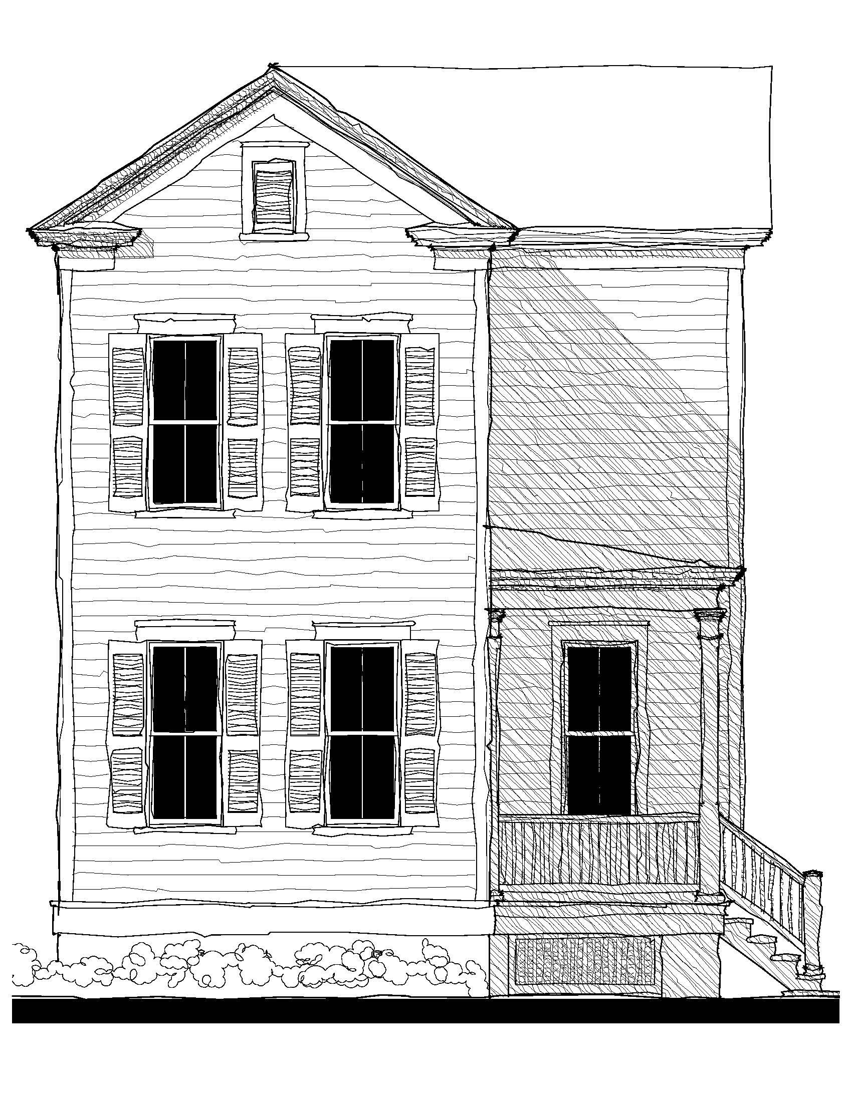 The Moultrie — featured elevation