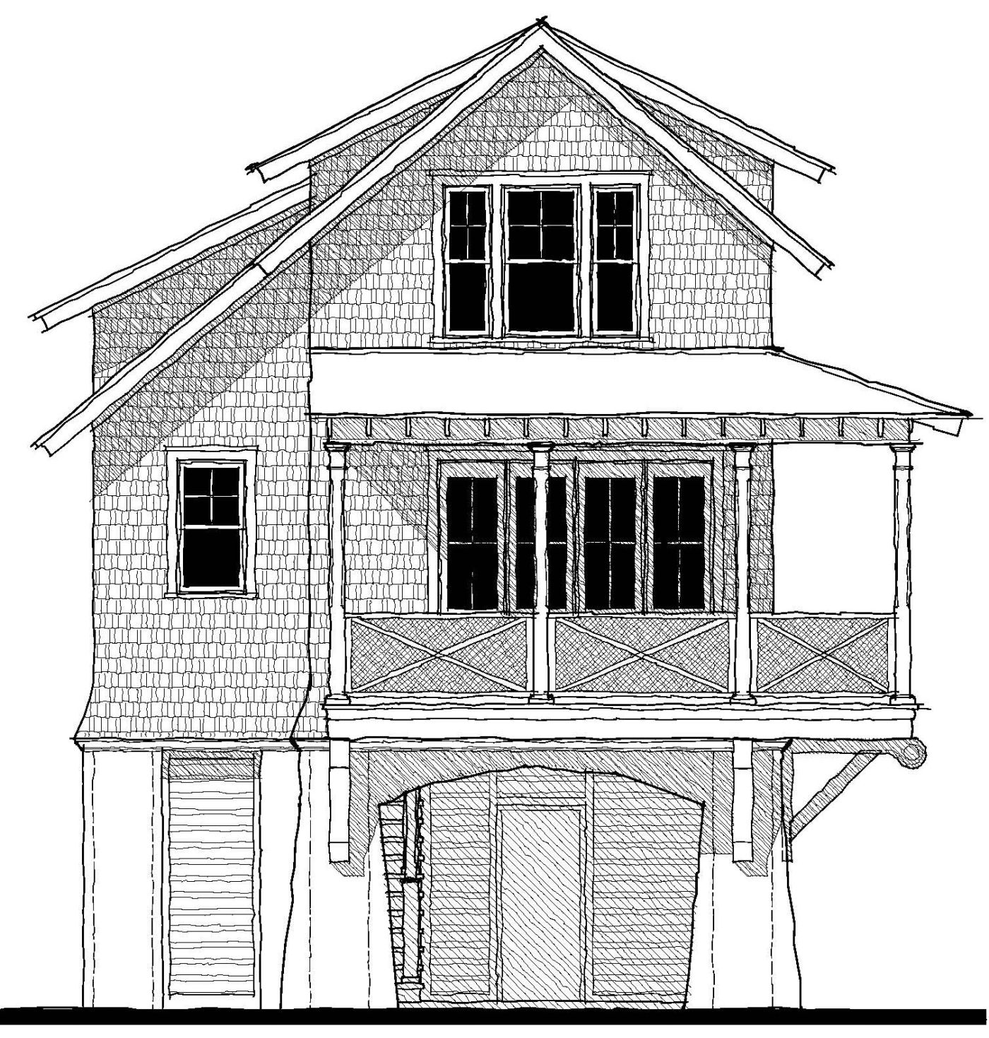 The North Breeze — featured elevation