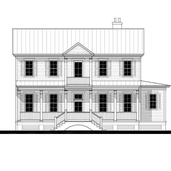 The Oglethorpe (05326) — featured elevation