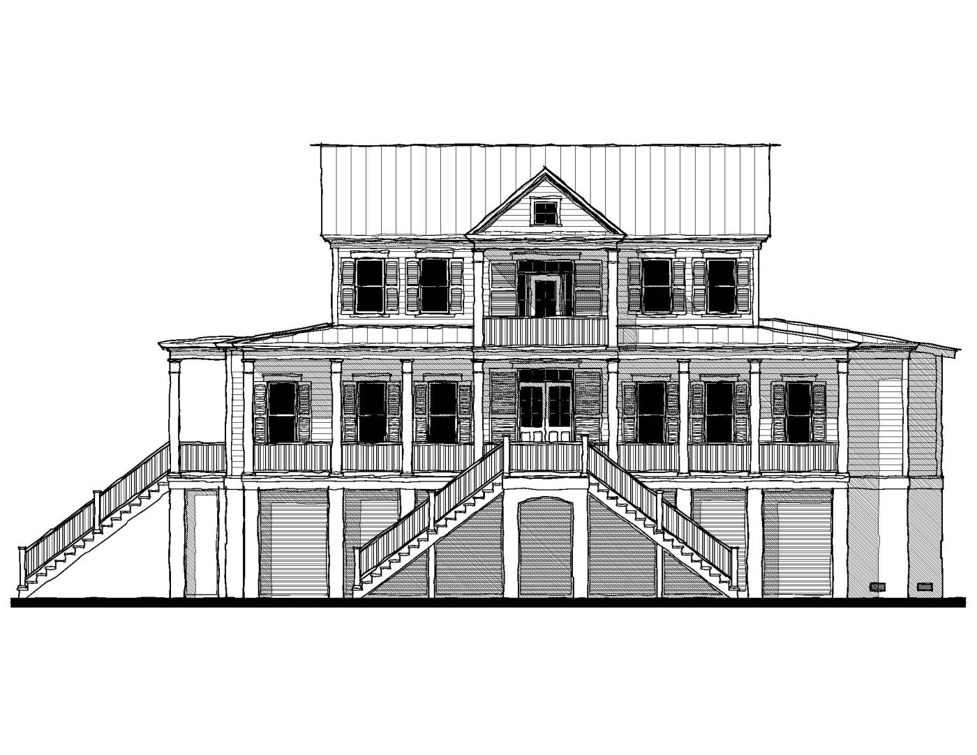 The Palmetto (06305) — featured elevation